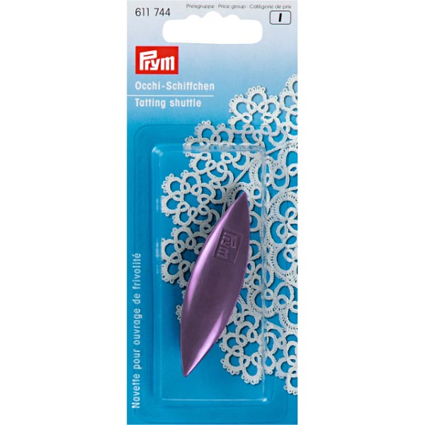 TATTING SHUTTLE  6.5CM ASSTD 611744