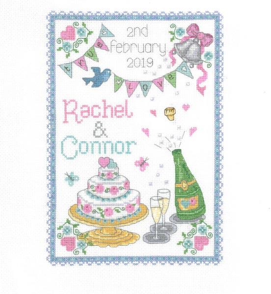 CROSS STITCH TRUE LOVE WEDDING (MPCS04)