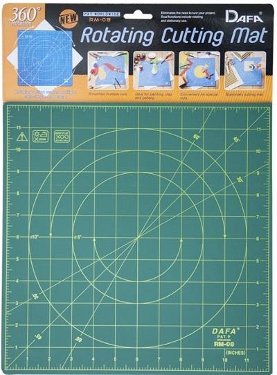 DAFA 12" ROTATING CUTTING MAT - IMPERIAL