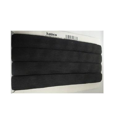 25MM BLACK BOILPROOF ELASTIC 25M