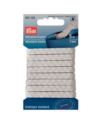 STANDARD-ELASTIC 7MM WHITE 910105