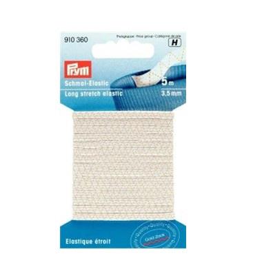 LONG STRETCH ELASTIC 3.5MM WHITE 910360