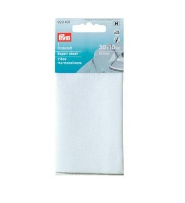 REPAIR SHEET CO IRON-ON 12 X 45CM WHITE 929401