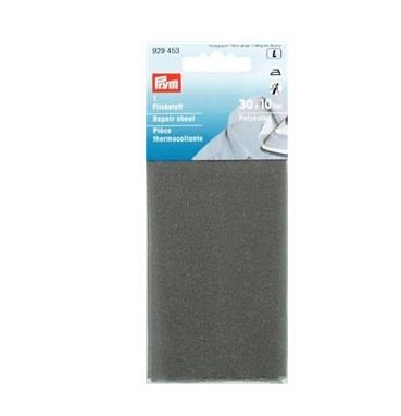 REPAIR SHEET PES IRON-ON 12 X 45CM GREY 929453