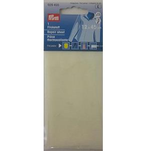 REPAIR SHEET PES IRON-ON 12 X 45CM ECRU 929455