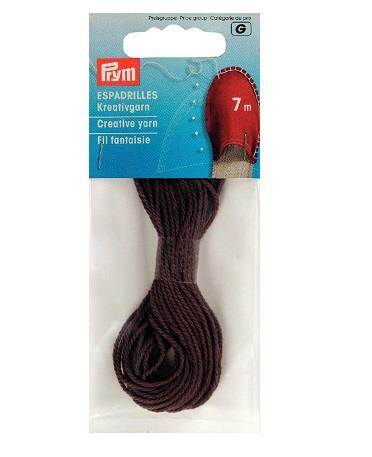 ESPADRILLES - CREATIVE YARN CHOCOLATE 932605