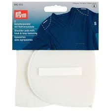 S/PADS SET-IN WITH H&L FASTENING WHITE S 993810