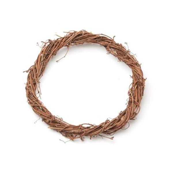 ROUND VINE WREATH  - 15CM