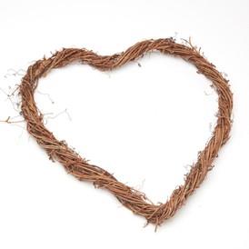 HEART VINE WREATH - 20CM