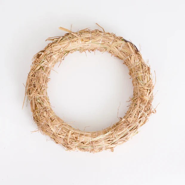 30CM STRAW WREATHS