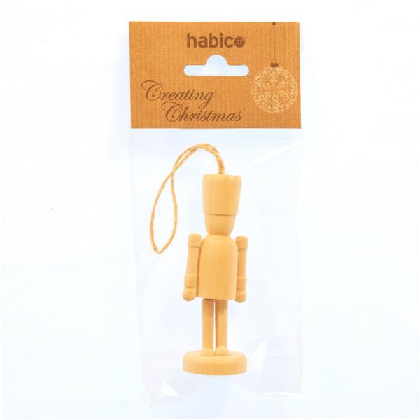 WOODEN SOLDIER 3-D 9X3CM