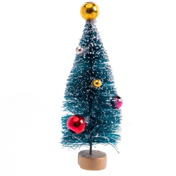 SISAL TREE WITH BEADS 8CM PK 5