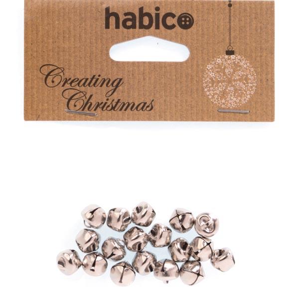 10MM SILVER BELLS 18PCS PK 6