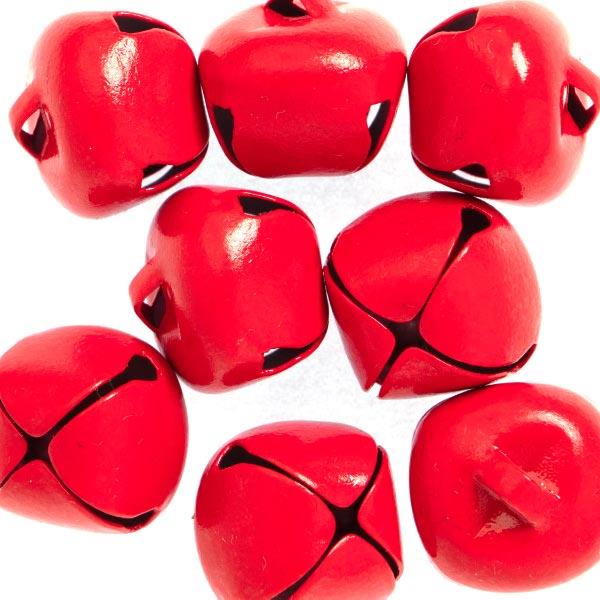 25MM MATT JINGLE BELLS 8PCS