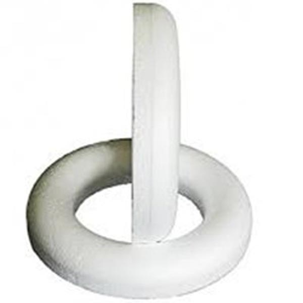 17CM POLYSTYRENE HALF RING PK5