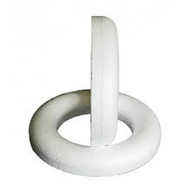 12CM POLYSTYRENE HALF RING PK10