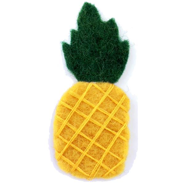 FELT PINEAPPLE 7CM X3.4CM 1PIECE