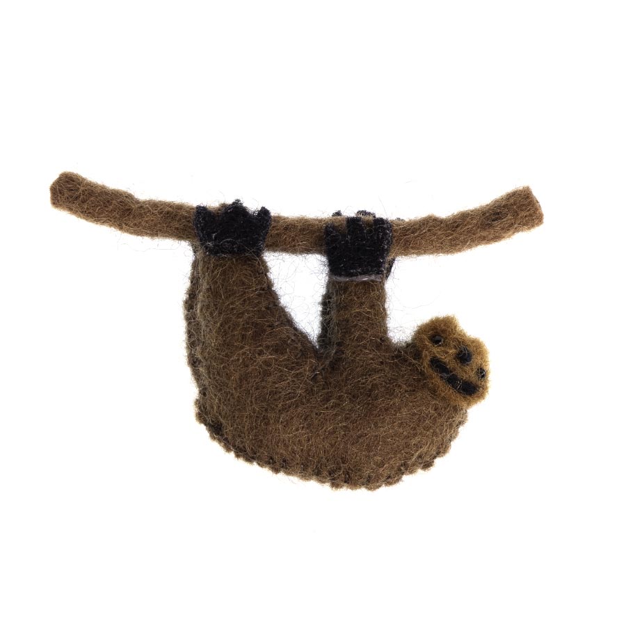 FELT SLOTH 1 PIECE