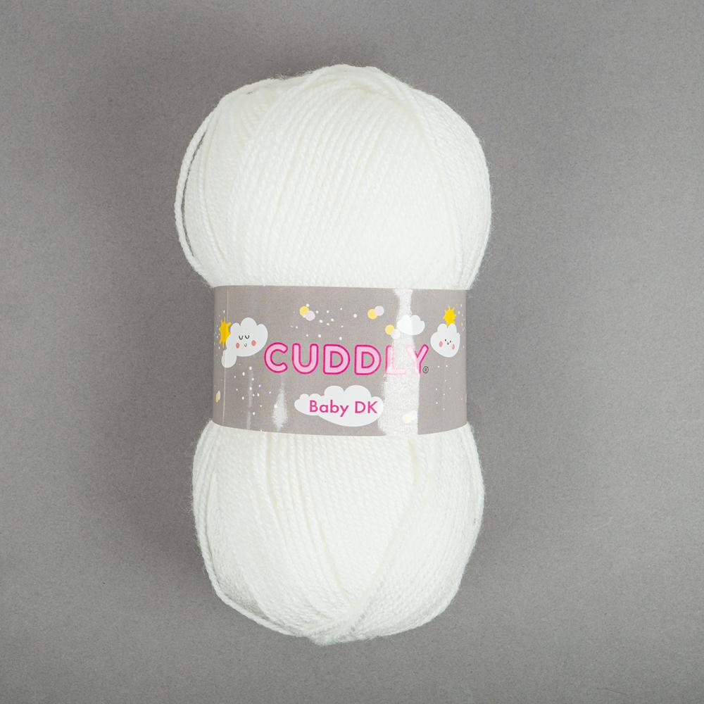 CUDDLY DK 10x100g 250 White