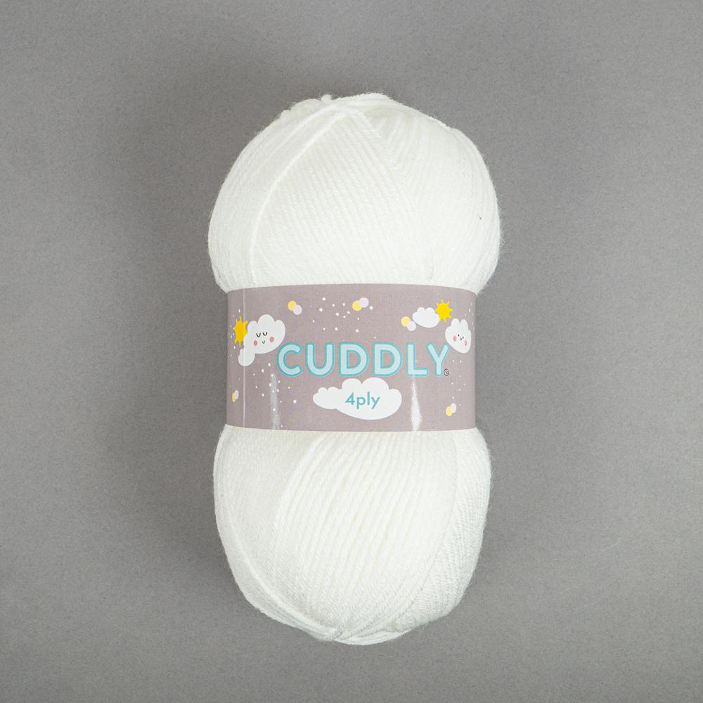 Cuddly 4 Ply 4450 White