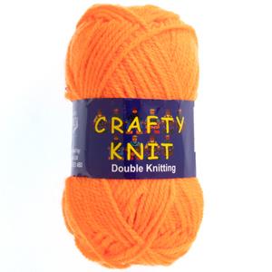 CRAFTY KNIT DK 20X25G (500G) 357 Orange