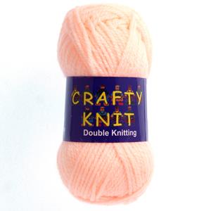 CRAFTY KNIT DK 20X25G (500G) 407 Peach