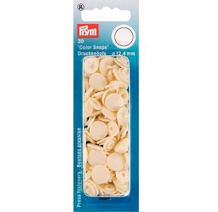 NON-SEW SNAPS 12.4MM PEARL 393122