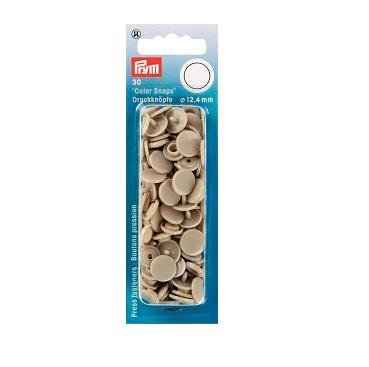 NON-SEW SNAPS 12.4MM BEIGE 393123