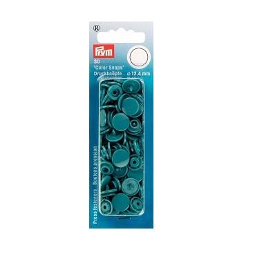 NON-SEW SNAPS 12.4MM DARK TURQUOISE 393127