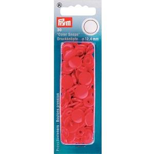 NON-SEW SNAPS 12.4MM RED 393138