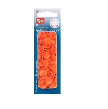 NON-SEW SNAPS 12.4MM ORANGE 393140