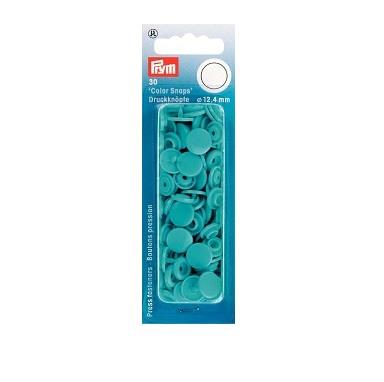 NON-SEW SNAPS 12.4MM TURQUOISE 393146