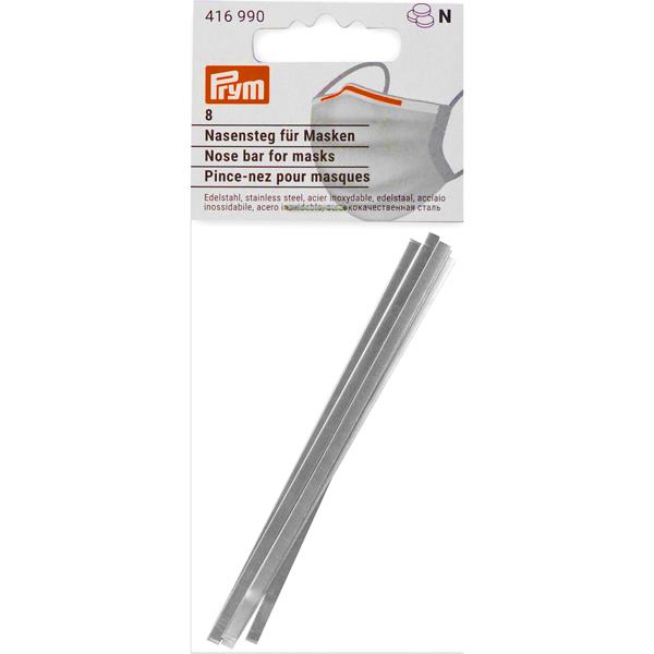 NOSE BAR FOR MASKS 8 X 101MM SILVER 416990