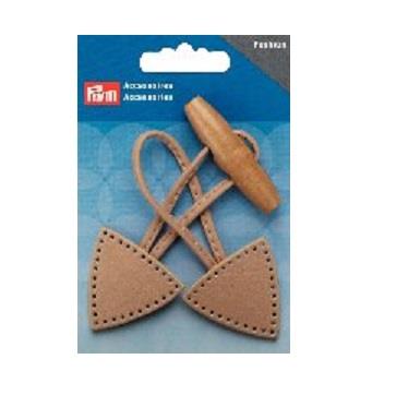 TOGGLE FASTENING 15X5CM BEIGE 417712