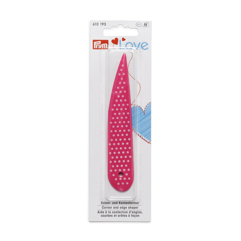 PRYM LOVE CORNER AND EDGE SHAPER PINK 610193