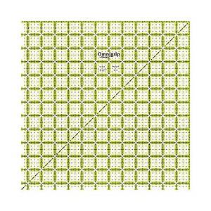 OMNIGRIP NON SLIP RULER 12.5X12.5 610216