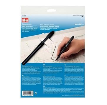 PLASTIC TRACING PAPER WITH PEN 611298