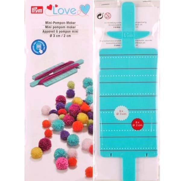 PRYM LOVE MINI POMPOM MAKER MINT 624192