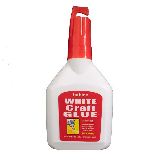 WHITE PVA CRAFT GLUE 125G PK12 PP49C