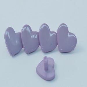 HEART 13MM LILAC (30) 170378