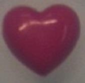 HEART 11MM PINK (30) 190988