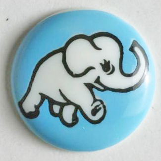 S ELEPHANT 15MM BLUE (30) 210937