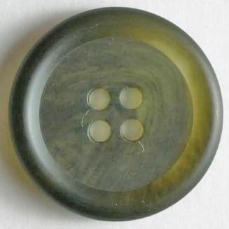 S ROUND PLAIN MARBLED 4 HOLE 20MM GRN (20) 231485