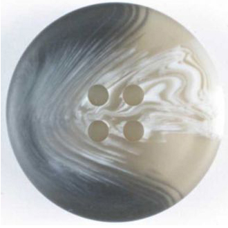 S MARBLED 4 HOLE 20MM GREY (20) 260446