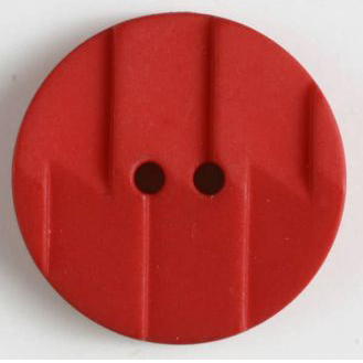 S TONE ON TONE 2 HOLE 19MM RED (12) 261181