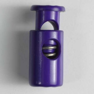 S CORD STOPPER WITH SPRING 28MM LILAC (20) 280518