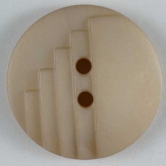 D STEPPED NOTCHES 2 HOLE 23MM BEIGE (20) 280700
