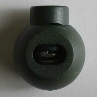 ROUND CORD STOPPER20MM GREEN (20) 280809