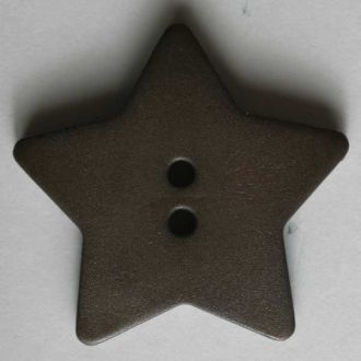 QUILTING STAR 2 HOLE 28MM BROWN (12) 289031