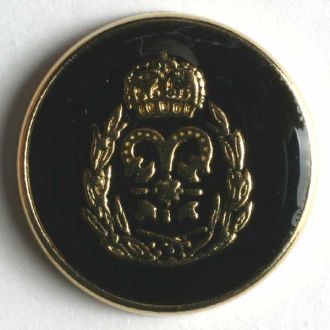 S COAT OF ARMS 15MM BLACK (20) 320169